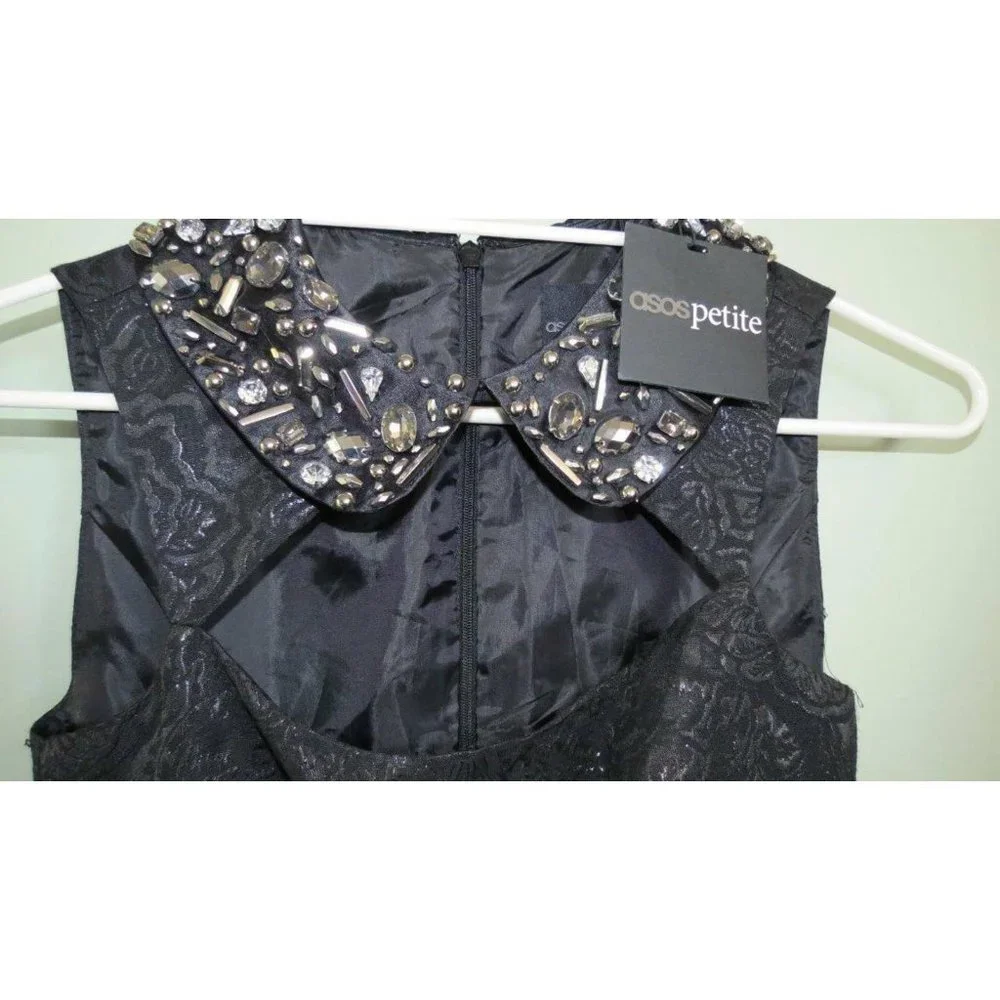 ASOS PETITE - gorgeous cocktail - after five dress - size UK8 new with t… - Picture 2 of 5